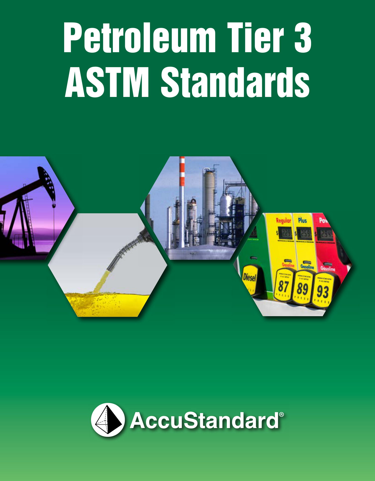 Portada del catálogo petroquímico USEPA Tier 3 AccuStandard